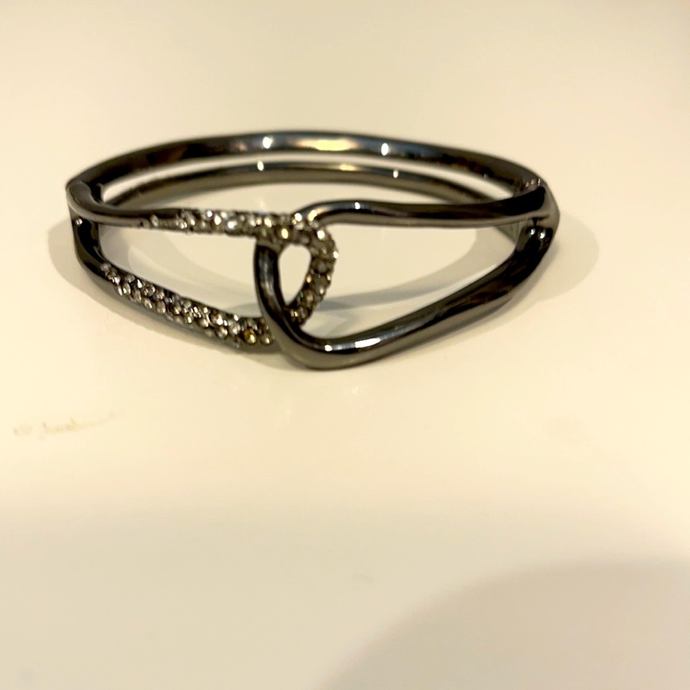 Alexis Bittar chrome bracelet